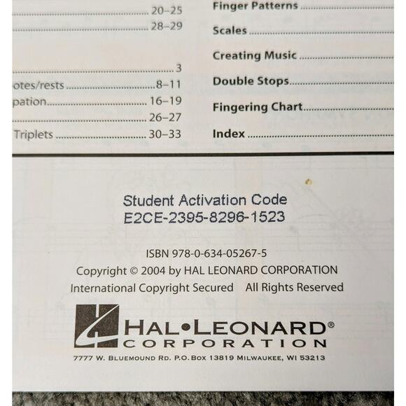 Essential Elements 2000 For Strings Hal Leonard Violin Book 2 PB Book Only C2004 - Picture 4 of 8